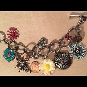 My Fav Fab chunky charm bracelet